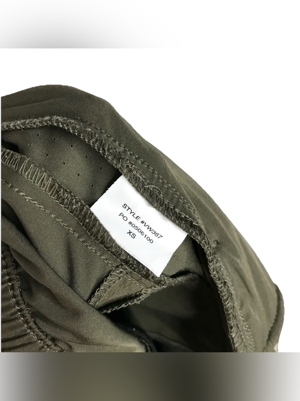 Vuori Dash Shorts XS Extra Small Green 3" Unlined High Rise Running Gym VW367 - Picture 3 of 3